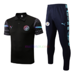 Manchester City Black Polo Kit 2022/23