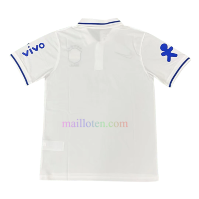 Brazil White Polo Shirt 2022