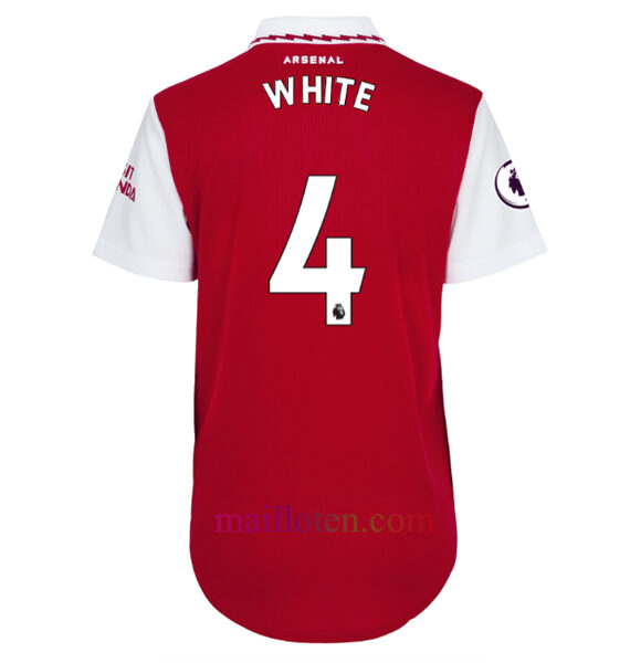 #4 White Arsenal Home Jersey 2022/23 Women | Mailloten.com