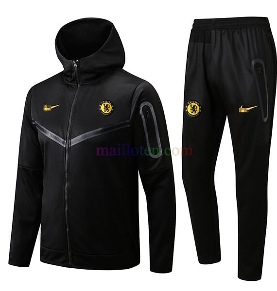 Chelsea Black Hoodie Kit 2022/23