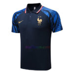 France Dark Blue Polo Kit 2022/23 polo shirt