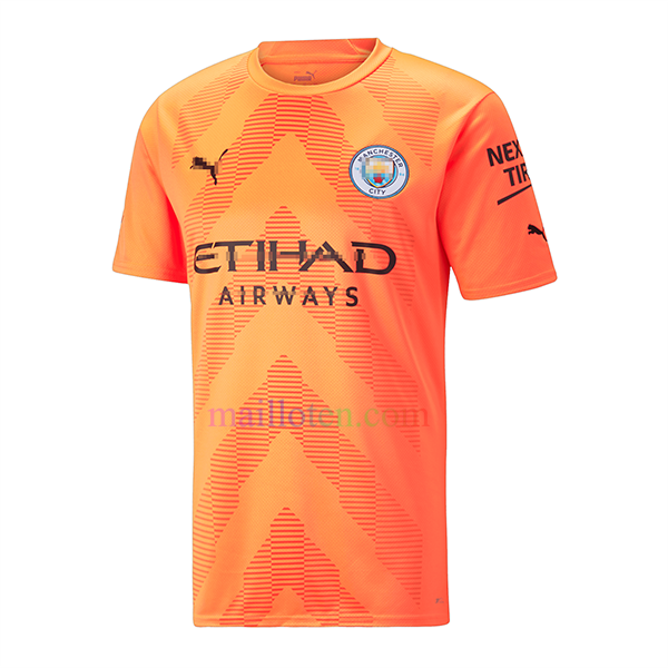 Manchester City Orange Goalkeeper Jersey 2022/23