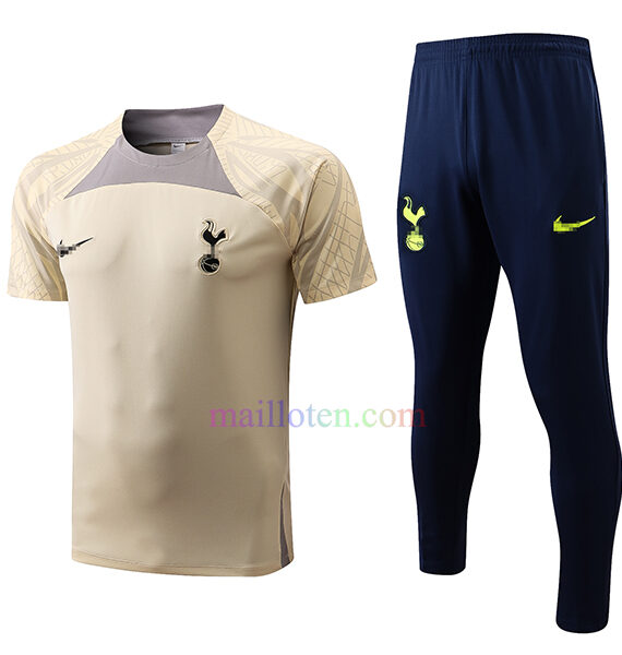 Tottenham Hotspur Shallow Yellow Training Kit 2022/23 | Mailloten.com
