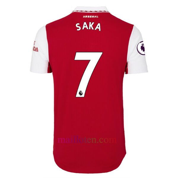 #7 Saka Arsenal Home Jersey 2022/23 Player Version | Mailloten.com