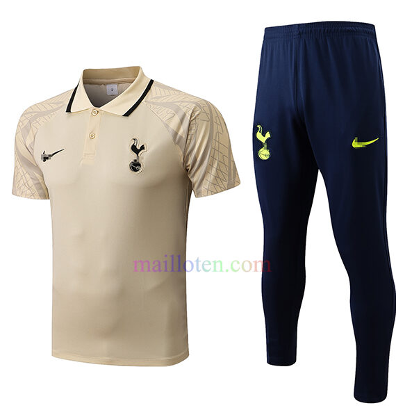 Tottenham Hotspur Shallow Yellow Polo Kit 2022/23