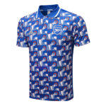 Arsenal Blue Patterned Polo Kit 2022/23 polo shirt