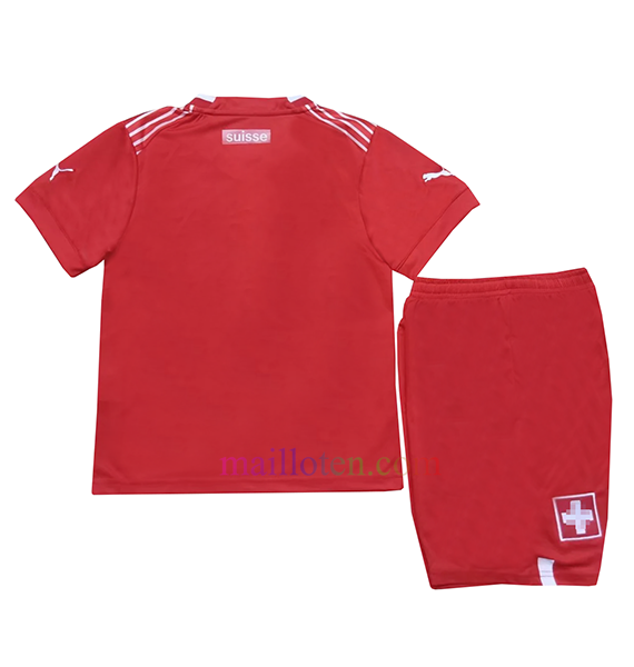 Switzerland Home Kit Kids 2022 | Mailloten.com 2