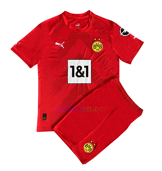Borussia Dortmund Goalkeeper Kit Kids 2022/23 | Mailloten.com