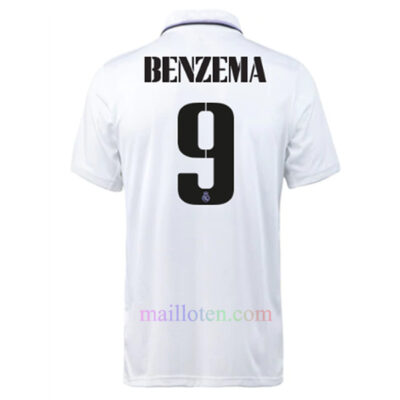 #9 Benzema Real Madrid Home Jersey 2022/23 | Mailloten.com