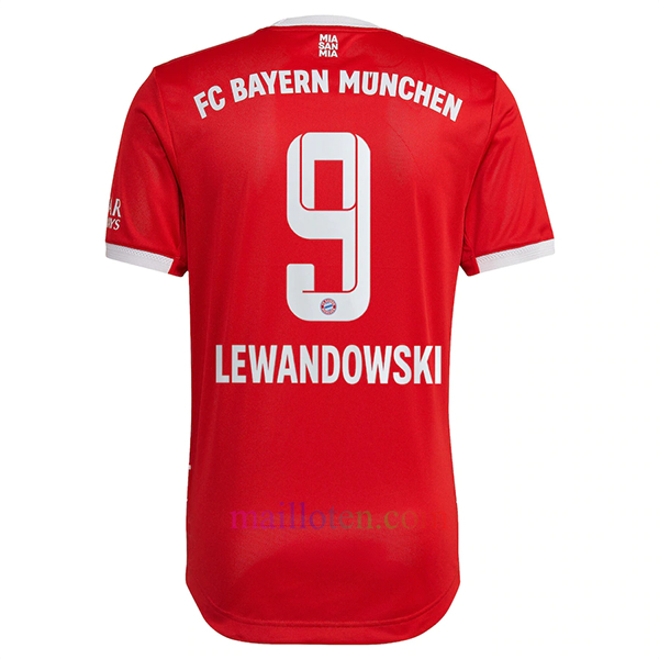 Lewandowski #9 Bayern Munich Home Jersey 2022/23 Women