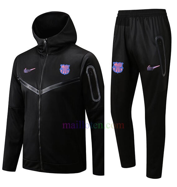 Barcelona Black Hoodie Kit 2022/23