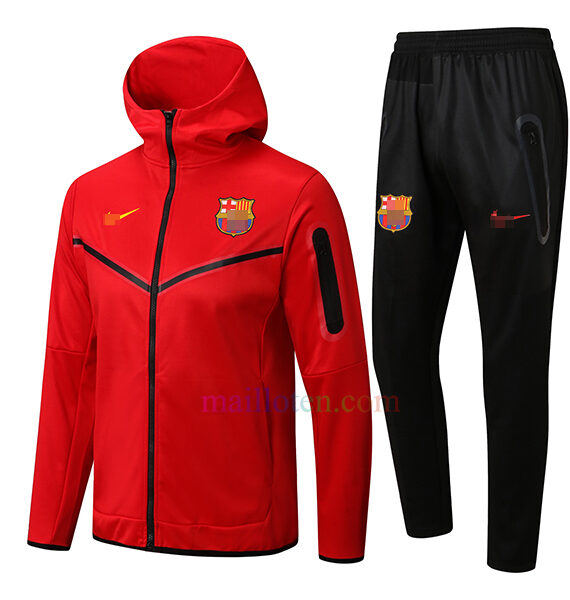 Barcelona Red Hoodie Kit 2022/23 | Mailloten.com