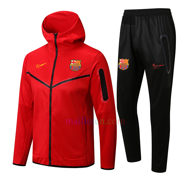 Barcelona Red Hoodie Kit 202223..