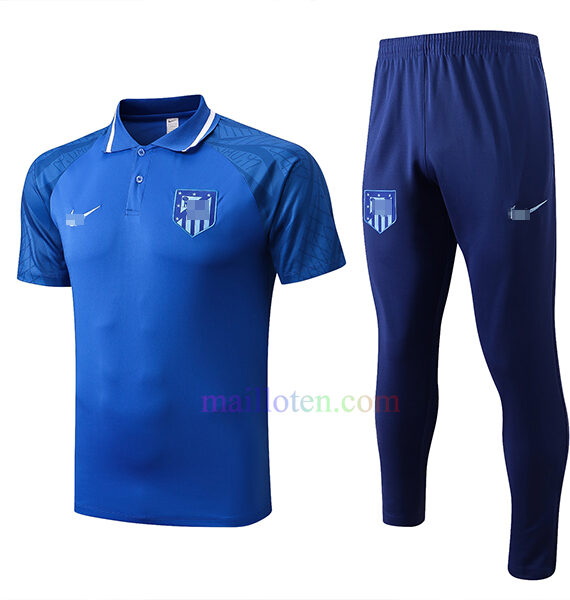 Atletico Madrid Blue Polo Kit 2022/23