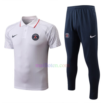 Paris Saint-Germain White Polo Kit 2022/23