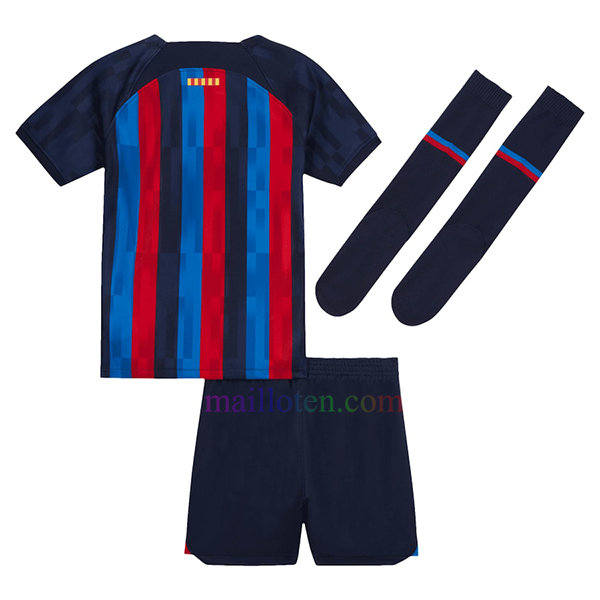 Barcelona Home Kit Kids 2022/23