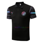 Manchester City Black Polo Kit 2022/23 polo shirt