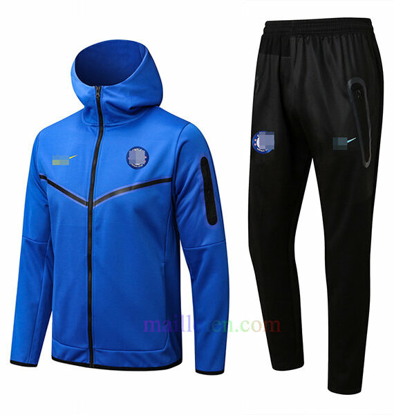 Chelsea Bright Blue Hoodie Kit 2022/23