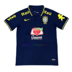 Brazil Dark Blue Polo Shirt 2022