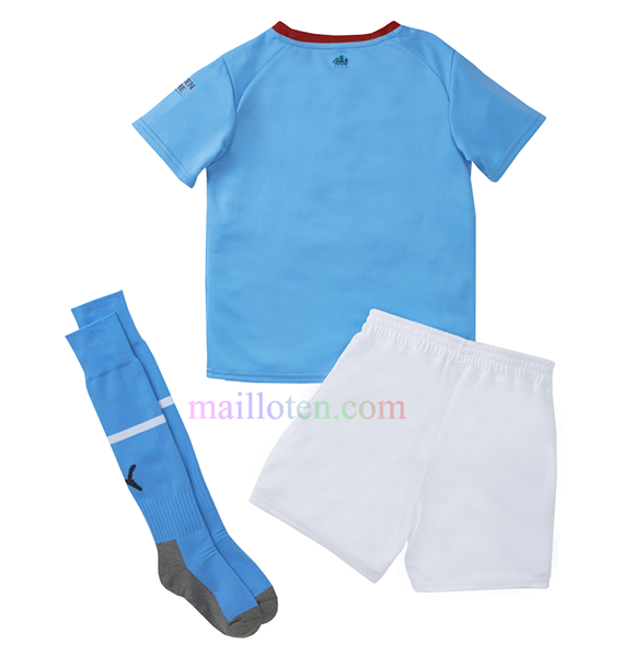 Manchester City Home Kit Kids 2022/23 | Mailloten.com 2