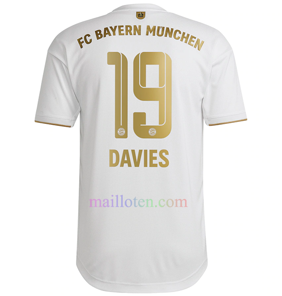 #19 Davies Bayern Munich Away Jersey 2022/23 Player Version | Mailloten.com