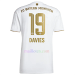 # 19 Davies Bayern Munich Away Jersey 2022/23 | Mailloten.com 2