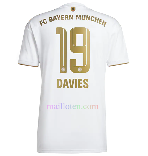 # 19 Davies Bayern Munich Away Jersey 2022/23 | Mailloten.com