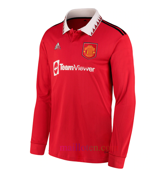 Manchester United Home Jersey 2022/23 Full Sleeves | Mailloten.com