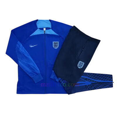 England Bright Blue Tracksuit 2022/23 Full Zip