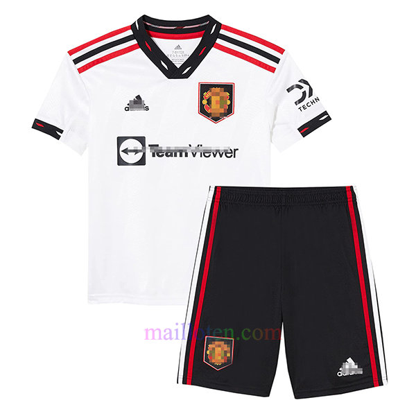 Manchester United Away Kit Kids 2022/23