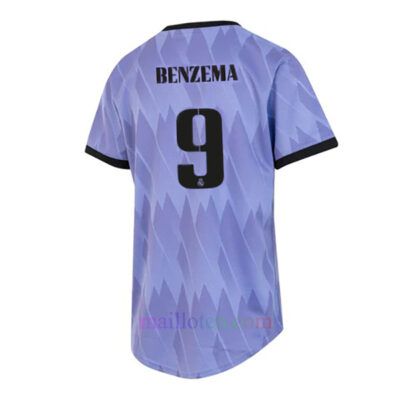 #9 Karim Benzema Real Madrid Away Jersey 2022/23 Women