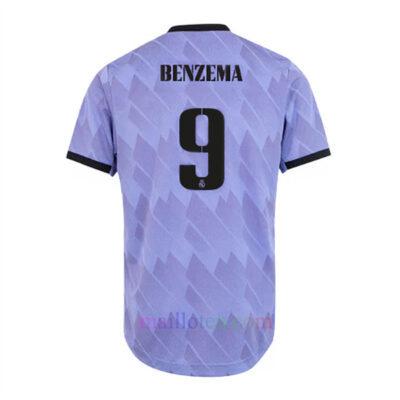 #9 Karim Benzema Real Madrid Away Jersey 2022/23 Player Version