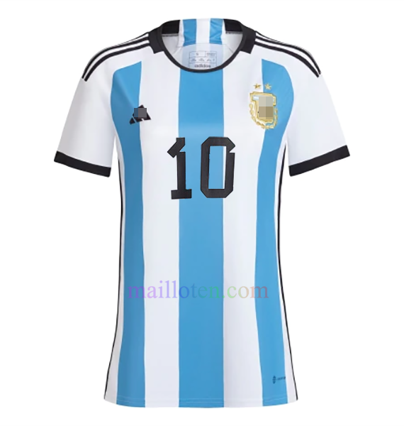 #10 Messi Argentina Home Jersey 2022 Women