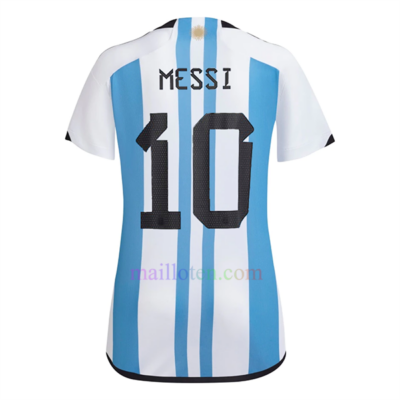 #10 Messi Argentina Home Jersey 2022/23 Women