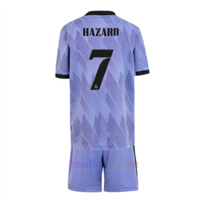 #7 Eden Hazard Real Madrid Away Kit Kids 2022/23
