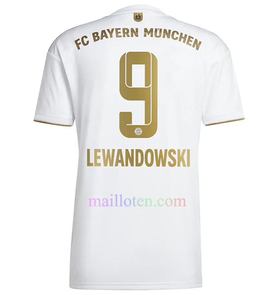 #9 Lewandowski Bayern Munich Away Jersey 2022/23 | Mailloten.com