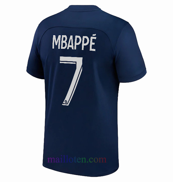 #7 Mbappé PSG Home Jersey 2022/23 | Mailloten.com