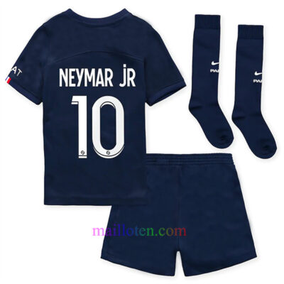 #10 Neymar Jr Paris Saint-Germain Home Kit Kids 2022/23