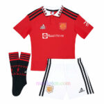 Manchester United Home Kit Kids 2022/23 | Mailloten.com 2