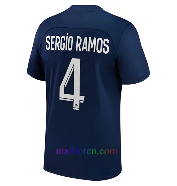 #4 Sergio Ramos PSG Home Jersey 2022/23 | Mailloten.com