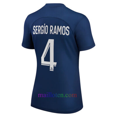 #4 Sergio Ramos Paris Saint-Germain Home Jersey 2022/23 Women