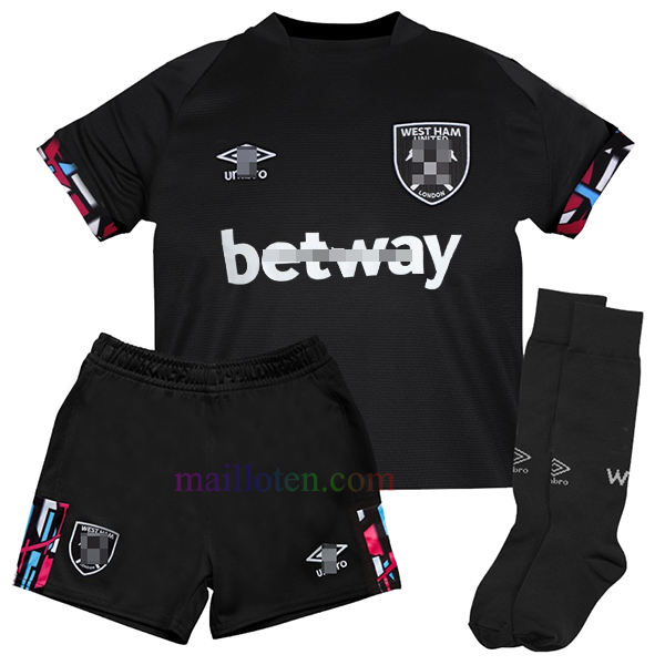 West Ham United Away Kit Kids 2022/23 | Mailloten.com