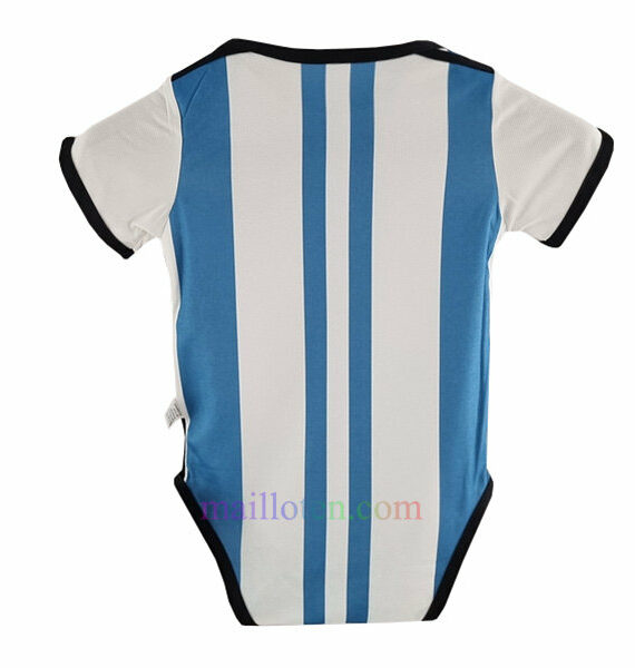 Argentina Home Three Stars Baby Bodysuit 2022/23 | Mailloten.com 2