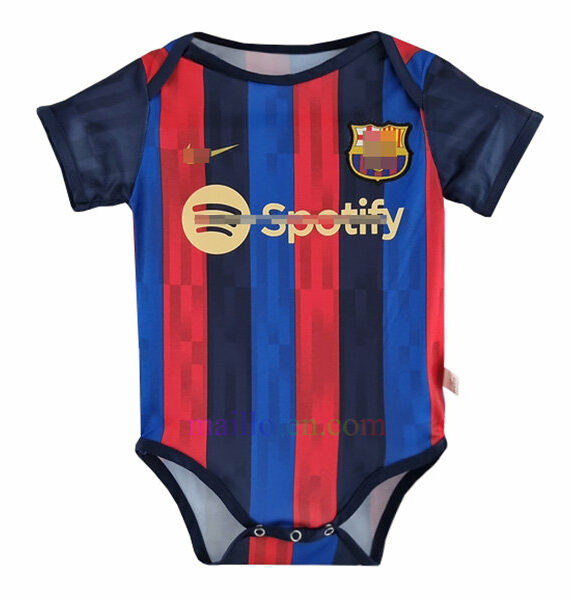 Barcelona Home Baby Bodysuit 2022/23 | Mailloten.com