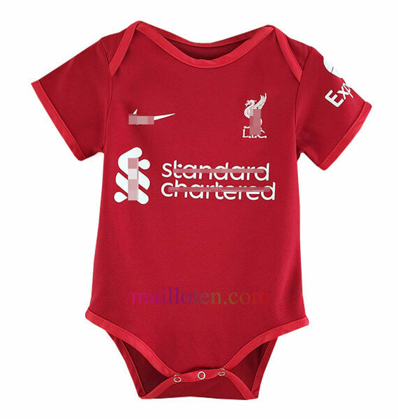 Liverpool Home Baby Bodysuit 2022/23 | Mailloten.com
