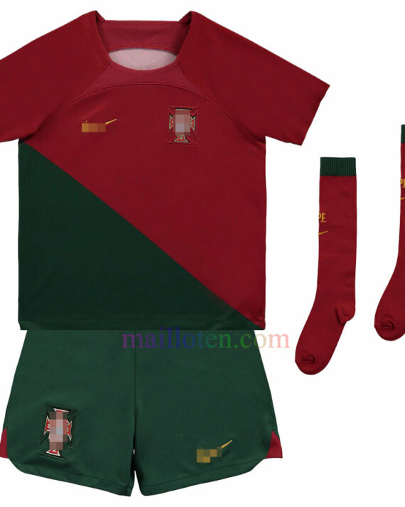 Portugal Home Kit Kids 2022/23 | Mailloten.com