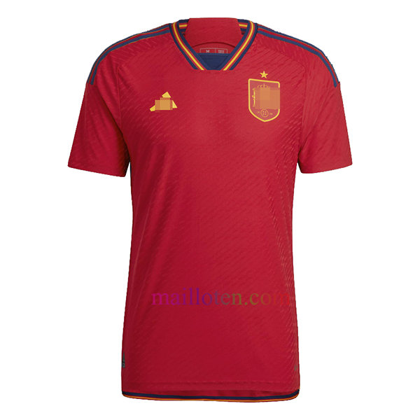 Spain Home Jersey 2022-23 Player Version 1