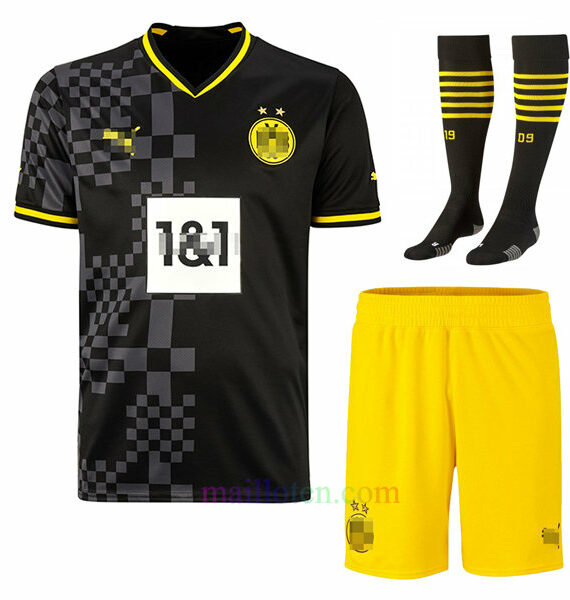 Borussia Dortmund Away Kit Kids 2022/23 | Mailloten.com