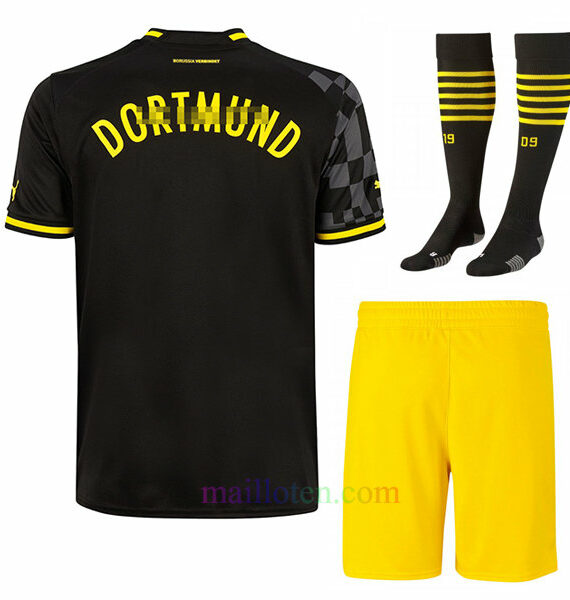 Borussia Dortmund Away Kit Kids 2022/23 | Mailloten.com 2