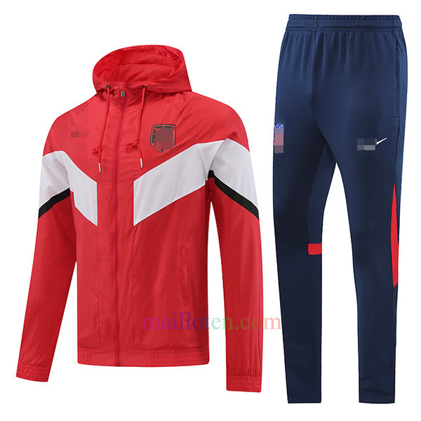 Atletico Madrid Red Windrunner Kit 2022 | Mailloten.com